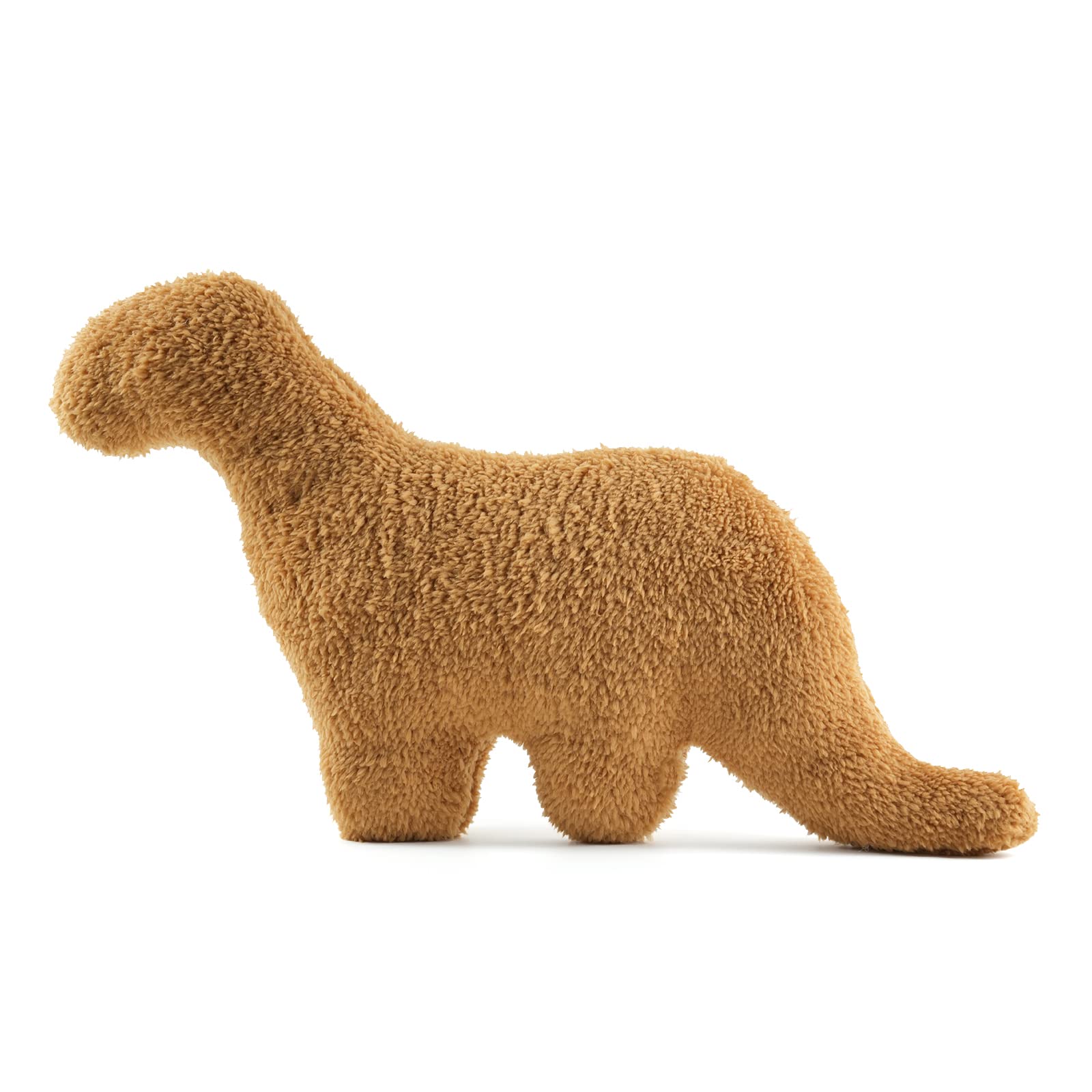 Dino Nugget Pillow Plush, Funny Chicken Nugget Plushie Birthday Gift, Dino Decorative Throw Pillow , Dinosaur Stuffed Animal Idea Birthday Gift Small