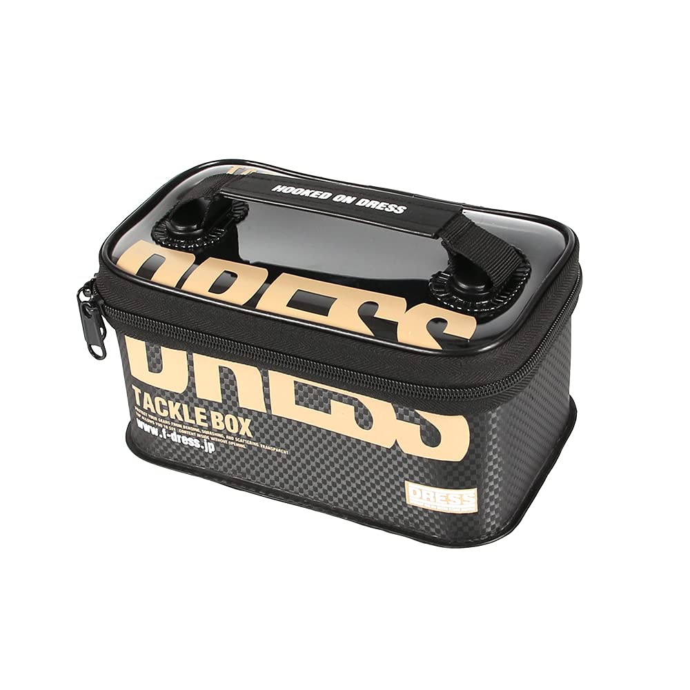 

2021 [DRESS] Tackle Box Multi Beige [S] EVA Multifunctional Fishing Tackle Case Storage Container Tackle Bag Reel Case Worm Lure Box