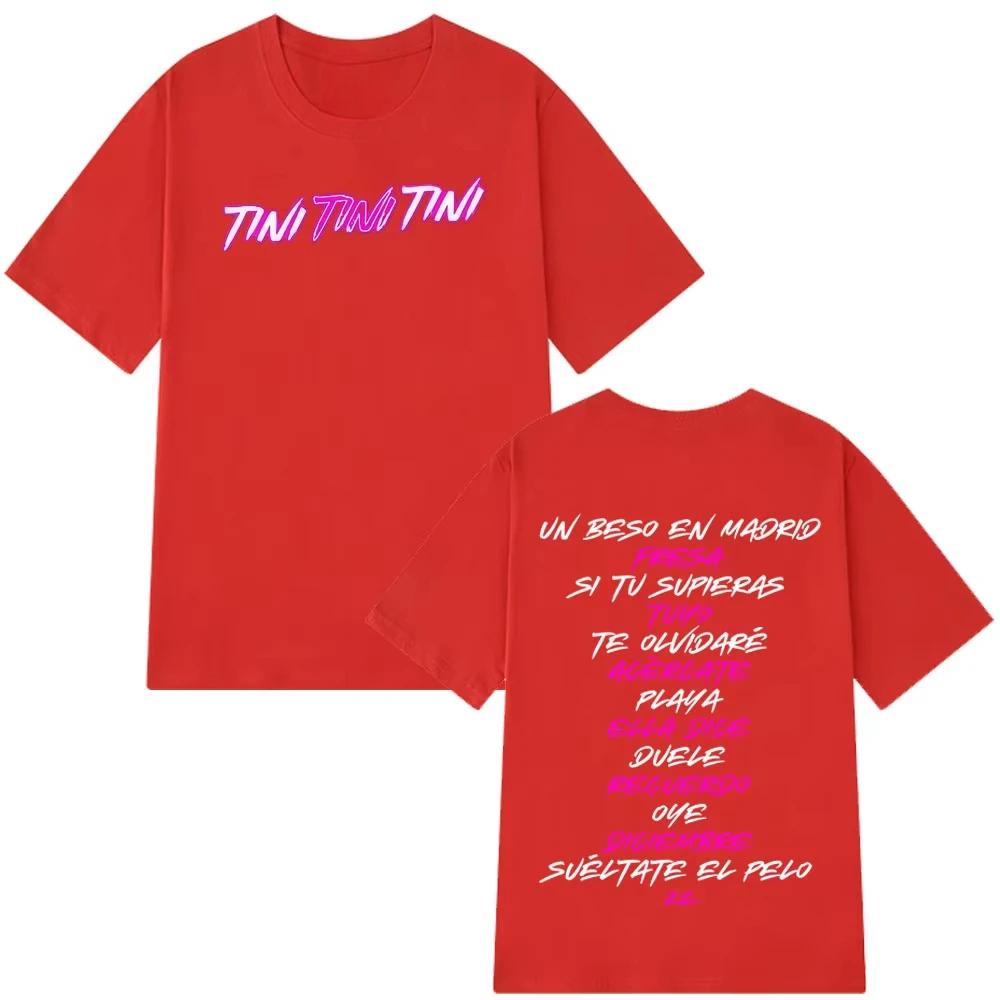 2026 Hot Sale Tini Fashion Print Tshirt Men Women Aesthetic Clothes Kawaii Tee Shirt Short Sleeves CasualTshirts Oversized Top