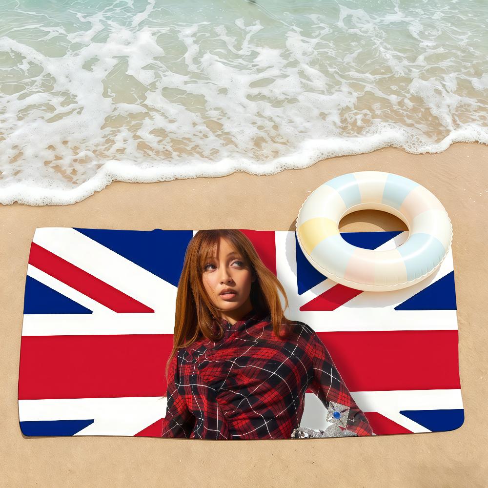 Singer P-PinkPantheress Towel Drying Bath Towel Applicable To Light Swimming Camping Yoga Beach Out