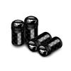 For Honda cco4PCS Carbon Fiber Car Wheel Tire Valve Stem Caps Metal valve Accessories for Ford Ranger Kuga Focus Shelby Mustang CMax Stracing
