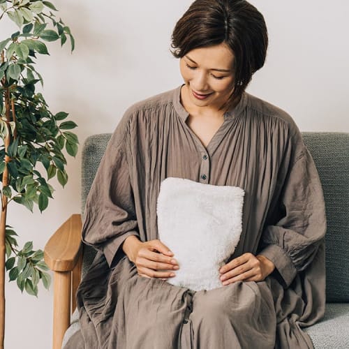 plusmore Heat Storage Electric Hot Water Bottle PBAWA003 (IV (Ivory))