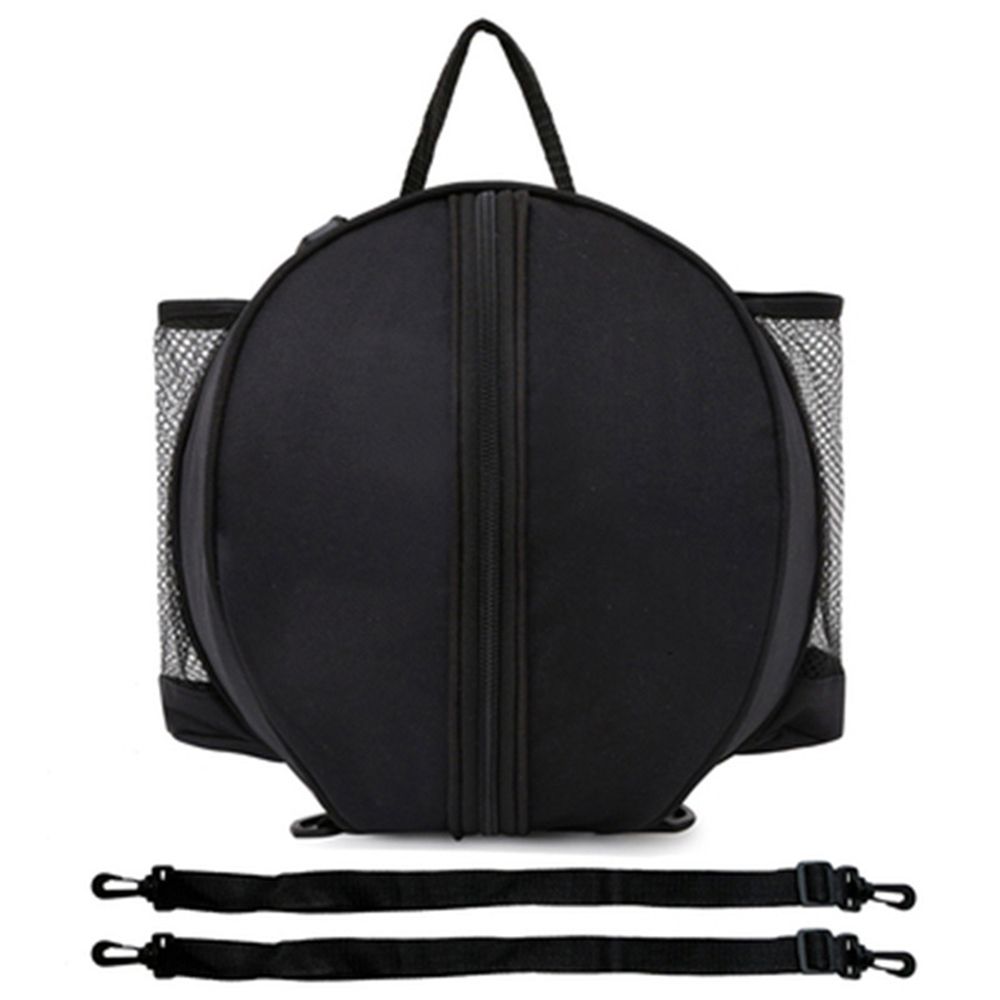 Sport Round Shape Adjustable Basketball Bag Football Handbag Volleyball Shoulder Bags Ball Backpack