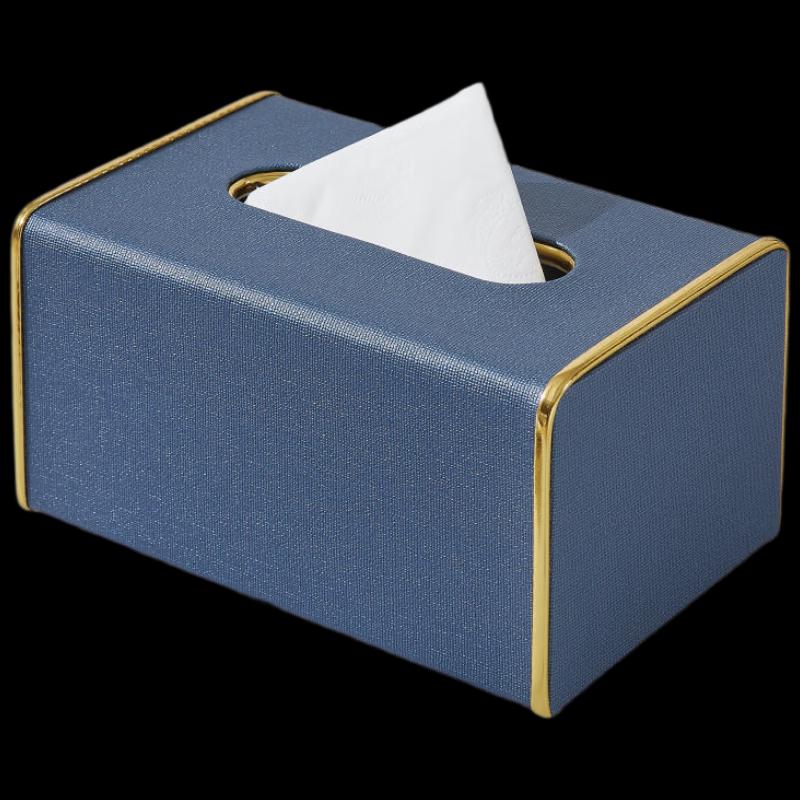 Yisanwei Leather Desktop Tissue Box