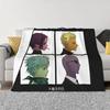 Breathable Soft Flannel Autumn Japanese Harajuku Anime Manga Throw Blanket for Couch Office Bedding Nana Osaki Blankets