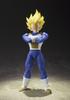 S.H.Figuarts Dragon Ball Z Super Saiyan Vegeta, approximately 135mm, PVC & ABS, pre-painted action figure [Used]