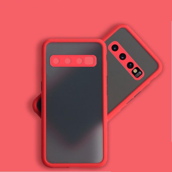 

Чохол високої якості для Samsung Galaxy S10 S10E S8 S9 S10 S20 S21 FE S22 Note 8 9 10 20 Plus Cover Skin Feel Full Protection Case Samsung S10 Plus червоний