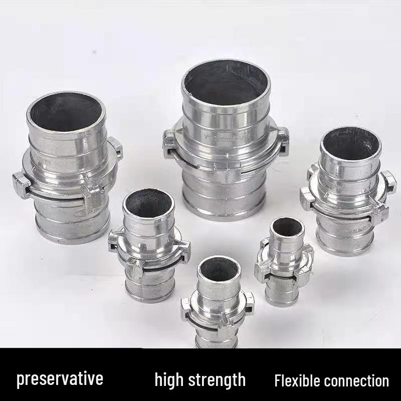 Aluminum Alloy High-Pressure Fire Hose Quick Coupling for Agricultural Irrigation
