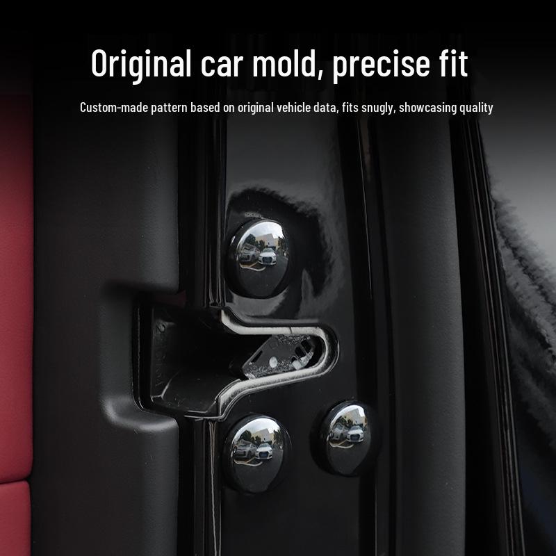 AITO M8 Car Door Screw Rust-Proof Cap and Sticker Set