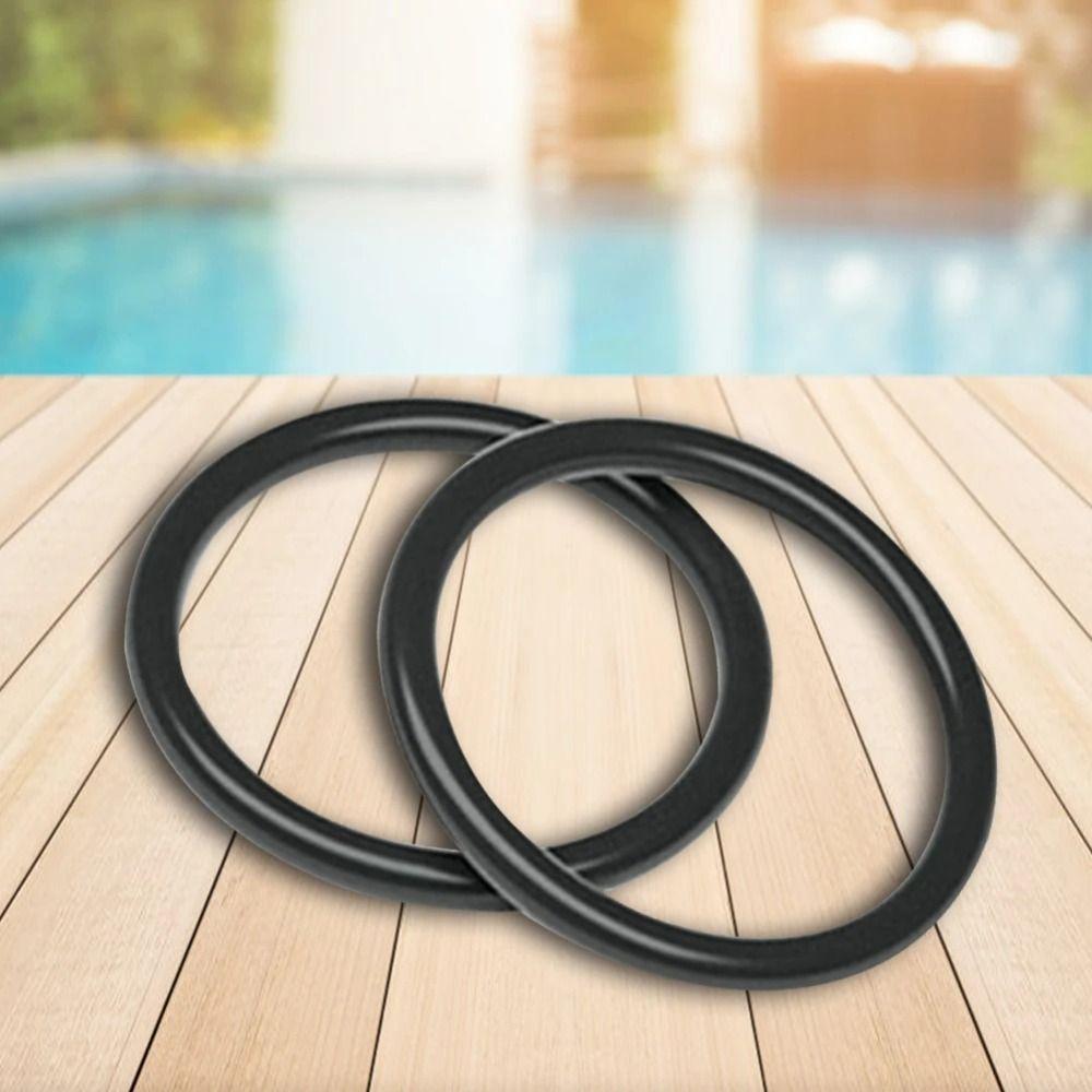 6 Stück/Set Langlebig 10745 10262 10255 Pool Gummidichtung 25076RP Gummi-O-Ring-Dichtung Schwarzdichtung aus Gummi für Intex Pool 10747/25006