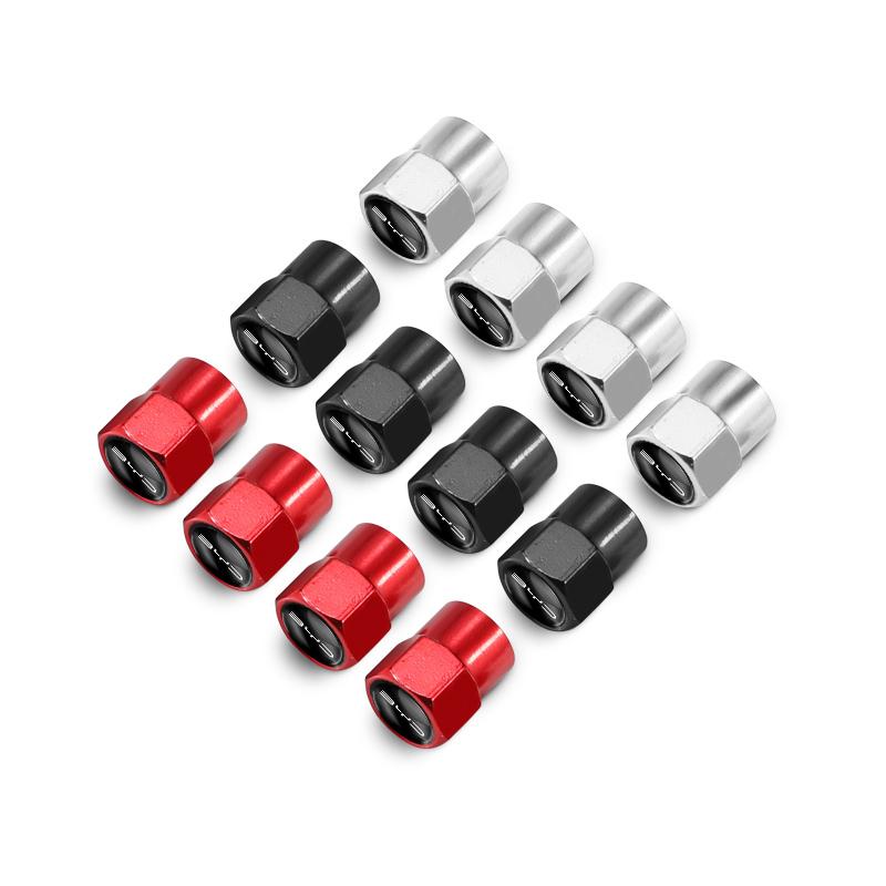 4PCS Metal Alloy Car Wheel Tire Valve Stem Caps For BYD F3 E6 Yuan Plus Atto F0 G3 I3 Ea1 Song Max Tang Dmi F3 2din 2014 G6 Qin
