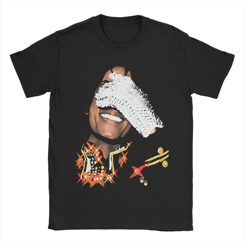 The King of Pop Michael Jackson Men T Shirts  Funny Tees Short Sleeve Crewneck TShirts 100 Cotton Plus Size Tops