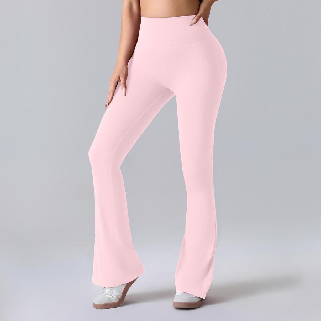 Women's High-Waist Quick-Dry Wide-Leg Yoga Pants