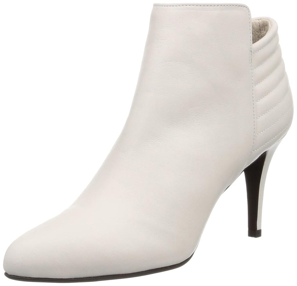 Twelve Fashion Boots Lovely Walk Stitch Accent Short Boots Ivory [Seven Thirty]