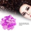 45pcs PP Perm Rods Set Purple Pink Color Curly Hair Makers Hair Perm Clips  Salon Use