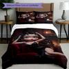 3pcs Duvet Cover Set (1*Duvet Cover + 2*Pillowcase, Without Core),doll Print Bedding Set, Bedroom Decor, All‑Season, Birthday Gift