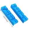 Blue Rubber Vise Jaw Pads Magnetic Rubber Vise Protector Vise Protection Strip  Mill Clamps