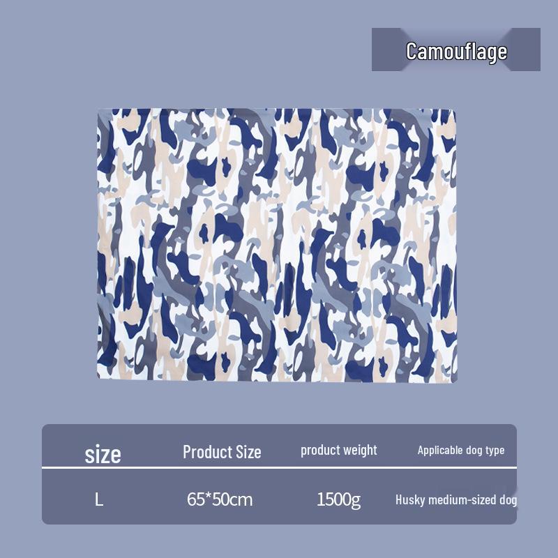 Letnia Żelowa Mata Chłodząca dla Zwierząt: Odporna na zarysowania, powiększona mata chłodząca dla kotów.