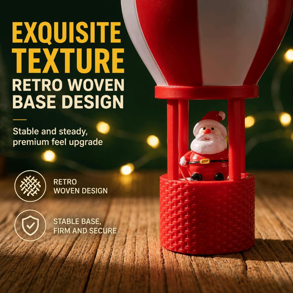 Santa Claus Christmas Hanging Pendant LED Night Light Xmas Tree Ornament Navidad Decor