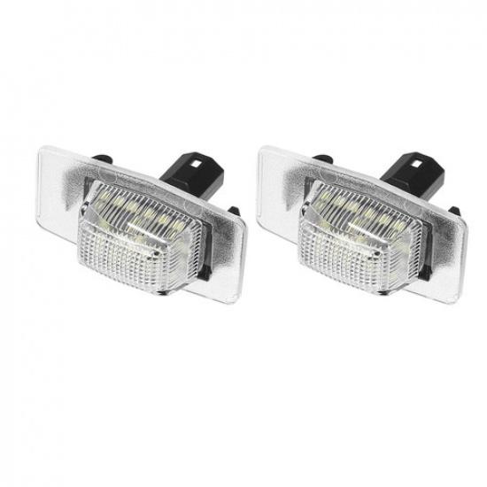 2x LED License Plate Lights YL8Z13550AA For Mazda Protege Miata MX-5 Ford Escape