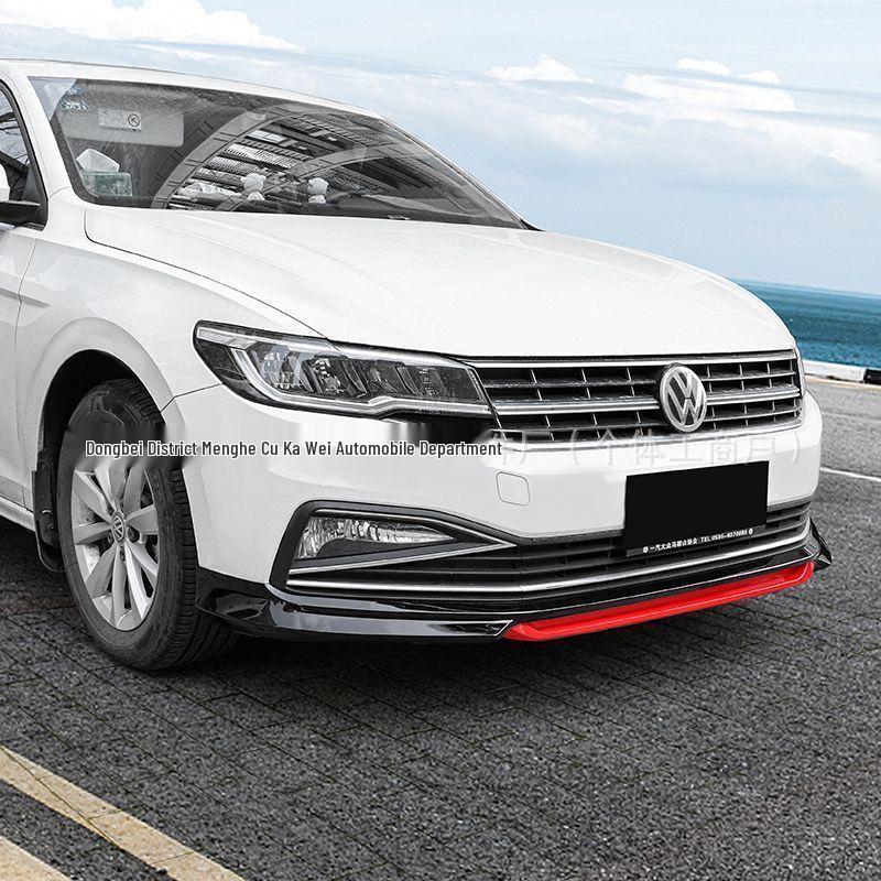 Volkswagen 19-21 Bora Front Lip Kit: ABT Three-Section Anti-Collision Exterior Trim