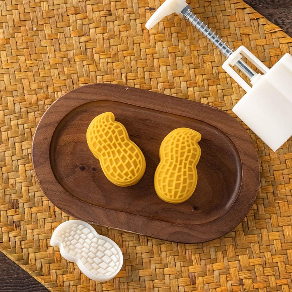 Peanut Shaped Baking 3D Kitchen Ma'amoul Form Moon Cake Mould Mooncake Mold Cookie Stamp Cutter