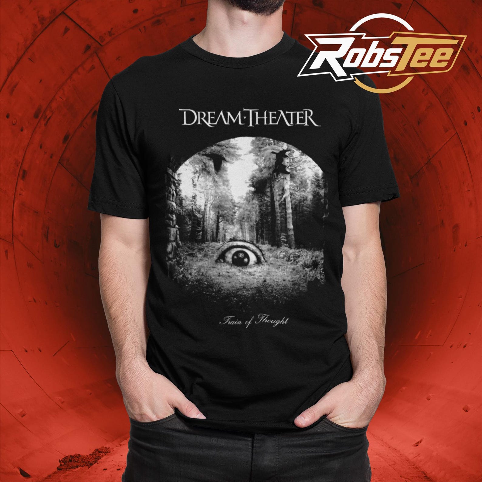 Dream Theater T-Shirt, Train Of Thought Album Tee, Classic Progressive Metal Merch S
