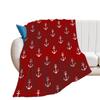 Anchor Digital Printed Blanket Flannel Blanket Office Travel Sofa Blanket Blanket