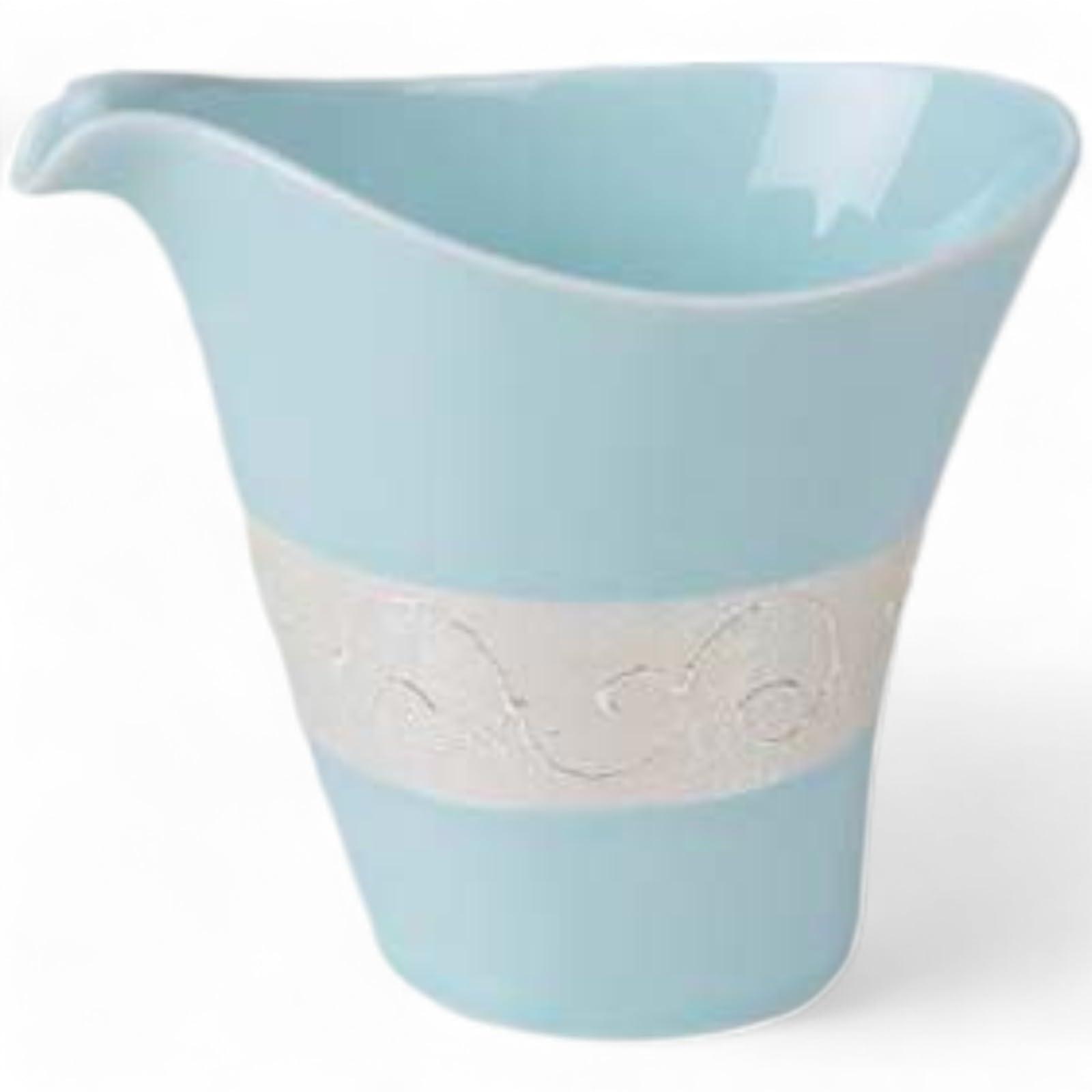 Такумифу Арита-яки 17 см Бутылка для саке с водяной глазурью и полосой с арабесковым блеском, Саке-чашка с одной ручкой, Сделано в Японии