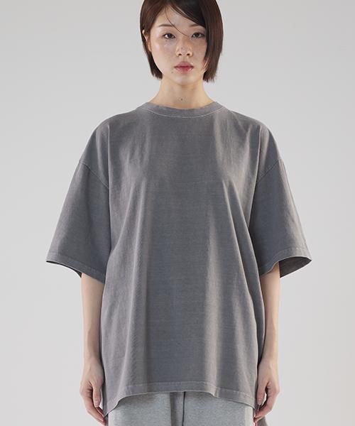 REBRENNER Sunshine Pigment Oversized Short Sleeve T-Shirt Brown