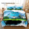 The Amazing World Of Gumball Bedding Set Duvet Cover Pillowcase For Kids Bedroom Decor Twin Full Queen King Size Bed Linen