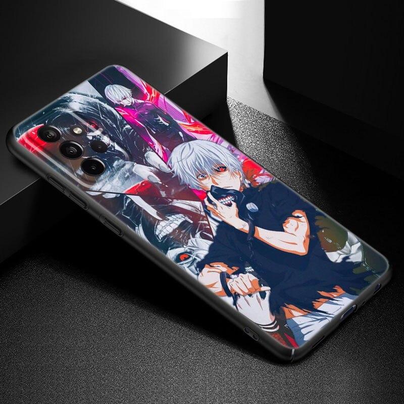 Anime Tokyo Ghoul etui na telefon do Samsung Galaxy A21 A30 A50 A52 S A13 A22 A32 A33 A53 A73 5G A11 A12 A31 A51 A70 A71 A72 pokrywa