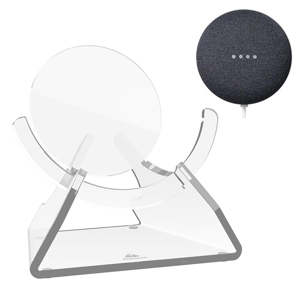 Desktop Stand Acrylic Desktop Holder Speaker Holder for Nest Mini Speaker Accessories