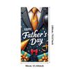 Father's Day Banner Polka Dot Pattern Party Decoration Happy Father's Day Gift Decor Event Banner For Party Background Indoor
