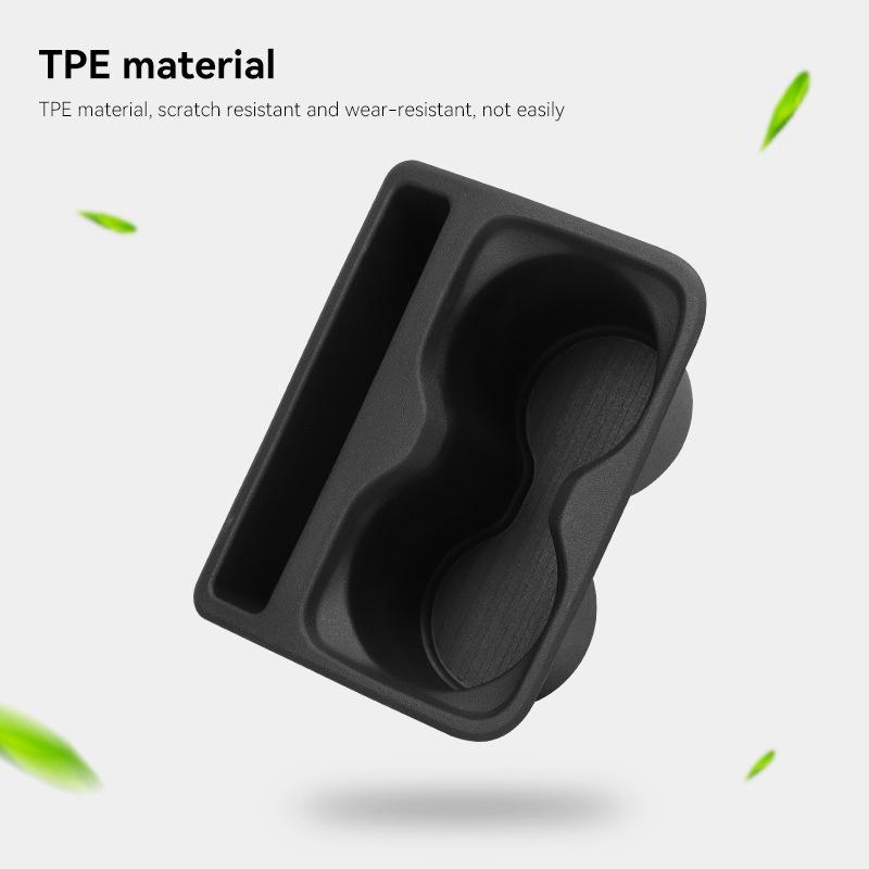 For BYD M6 2024-2025 central control water cup cover protection non-slip pad, special for automotive supplies