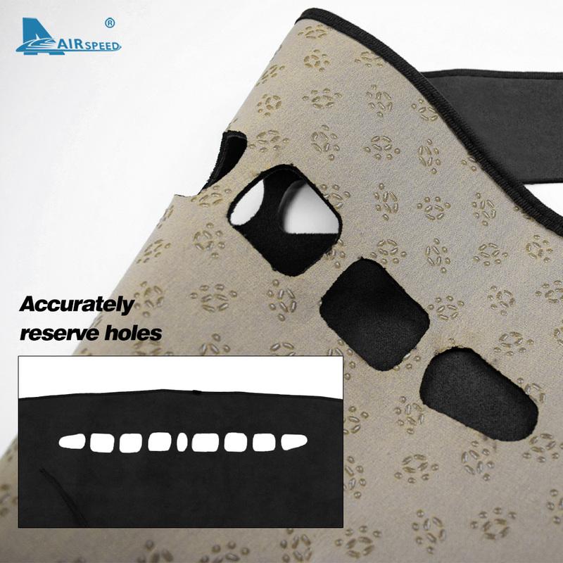 Flannel Dashboard Cover Pad for Volkswagen VW Golf 4 MK4 Golf IV 1J 2000 2001 2002 2003 2004 2005 Anti-UV Dash Mat Accessories