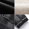 Luxurious Faux Leather Fur Jacket For Men With Warm Lined Interior And Slim Fit Design