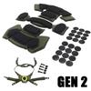 Tactical Wendy Helmet Adjustable Suspension System Fast MICH Helmet Protective Pads Gen4 Memory Spongy Foam Pad Helmet Accessory