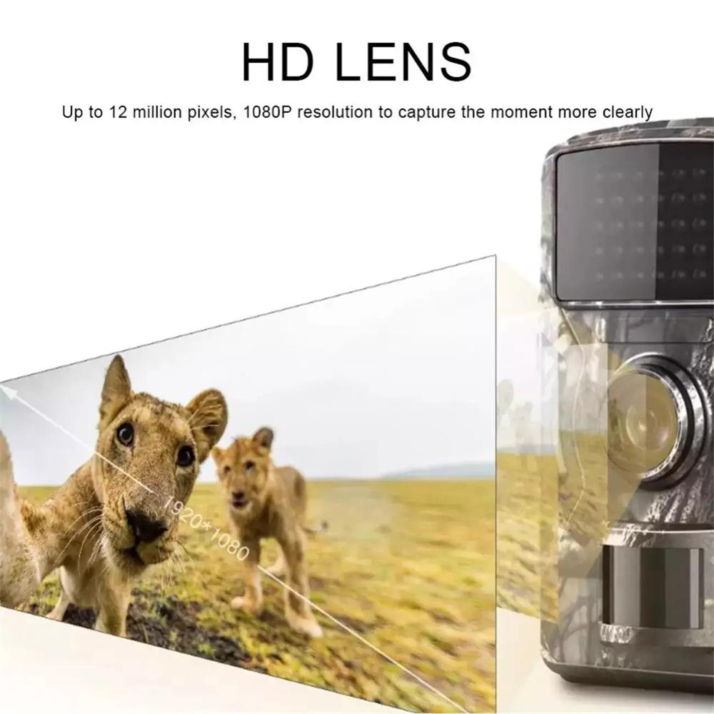 מצלמת שביל ציד 16MP 1080P 940nm ראיית לילה אינפרה אדום מופעלת בתנועה מצלמת אבטחה מלכודות צילום חיות בר חיצוניות
