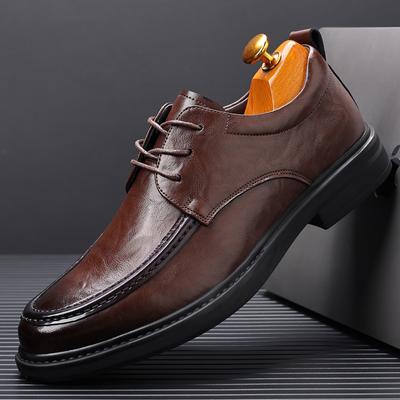 ModeFrühling Herbst Formelle Schuhe Herren echtes Leder Schwarz Oxford Atmungsaktive Flats Herren Sapatos Masculino Herrenschuhe zapatos de hombre