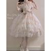 Flower God Flora Lolita Dress Embroidered Flower Wedding Dress Gorgeous And Sweet JSK Dress