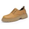 Genuine Leather Men Oxford Shoes Classic Comfy Formal Dress Footwear Soft Soles Outdoor Business Shoe Luxury Lace-Up Dress Shoes