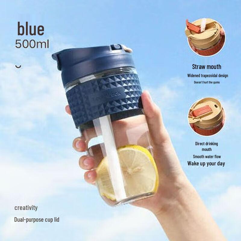 LocknLock Portable Glass Water Bottle