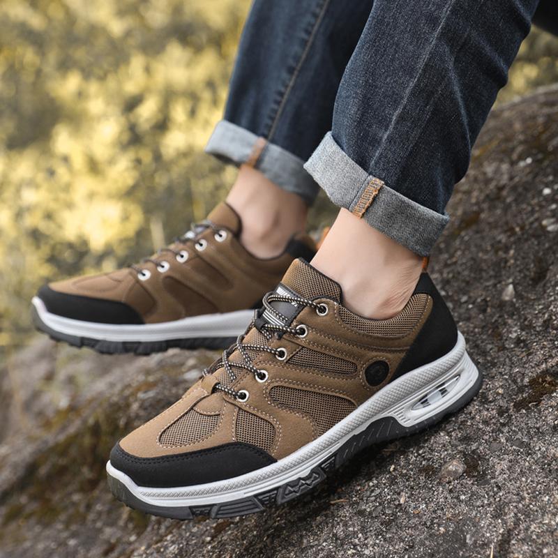 Oulylan Fashion Barefoot Shoes for Men  Men'S Outdoor Mountaineering Breathable Slip Quick Dry Non-Slip Casual Walking Sneak