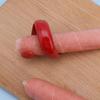 2pcs Spiral Hot Dog Slicer Plastic Hot Dog Mold Household Sausage Cutter  BBQ