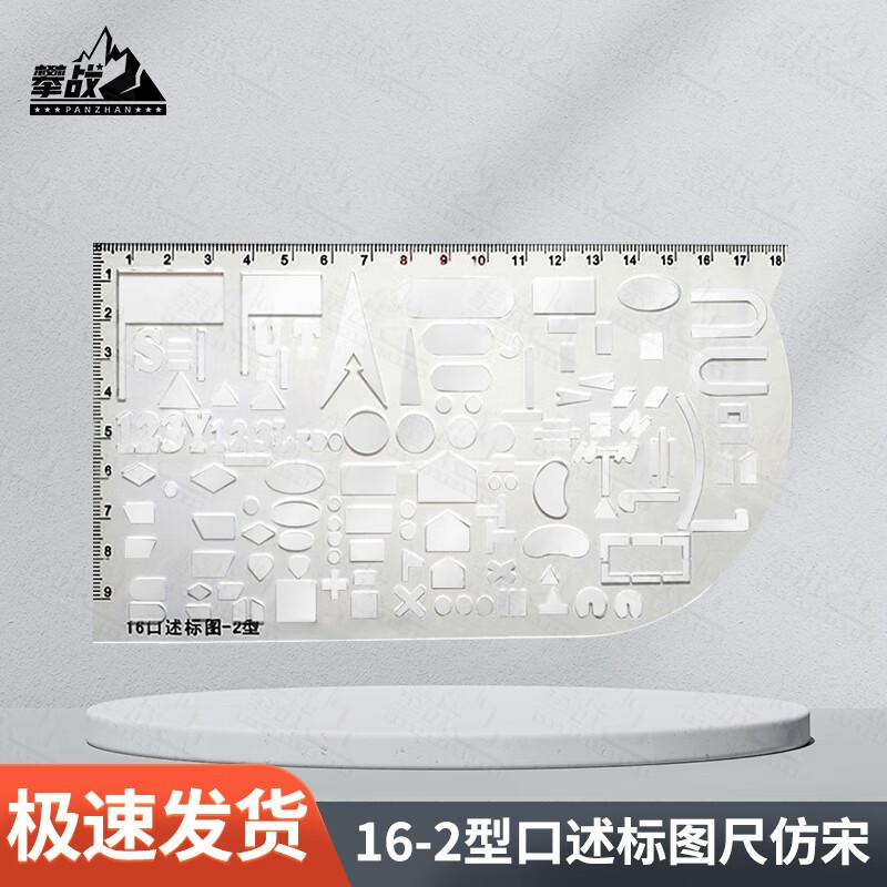 PZ Multi-functional Tactical Plotting Ruler