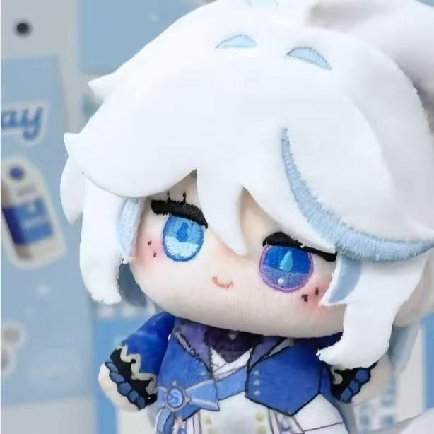 MIHOYO Furina de Fontaine Poupée Genshin Impact Peluche Kawaii 10cm Anime Jeu Jouet en Coton Neuvillette Nicole Reeyn Cadeau