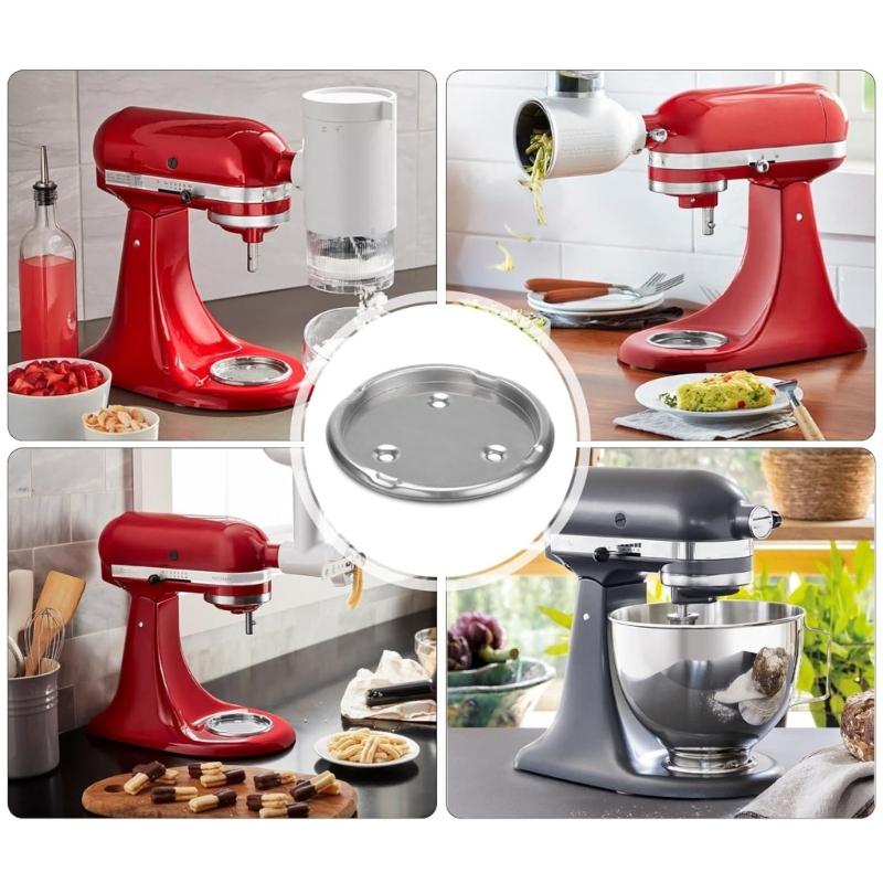 1/2 Pezzi Tappo a Vite di Ricambio Piastra Base W10191926 Piastra di Bloccaggio per Ciotole Mixer Accessori Facile da Installare