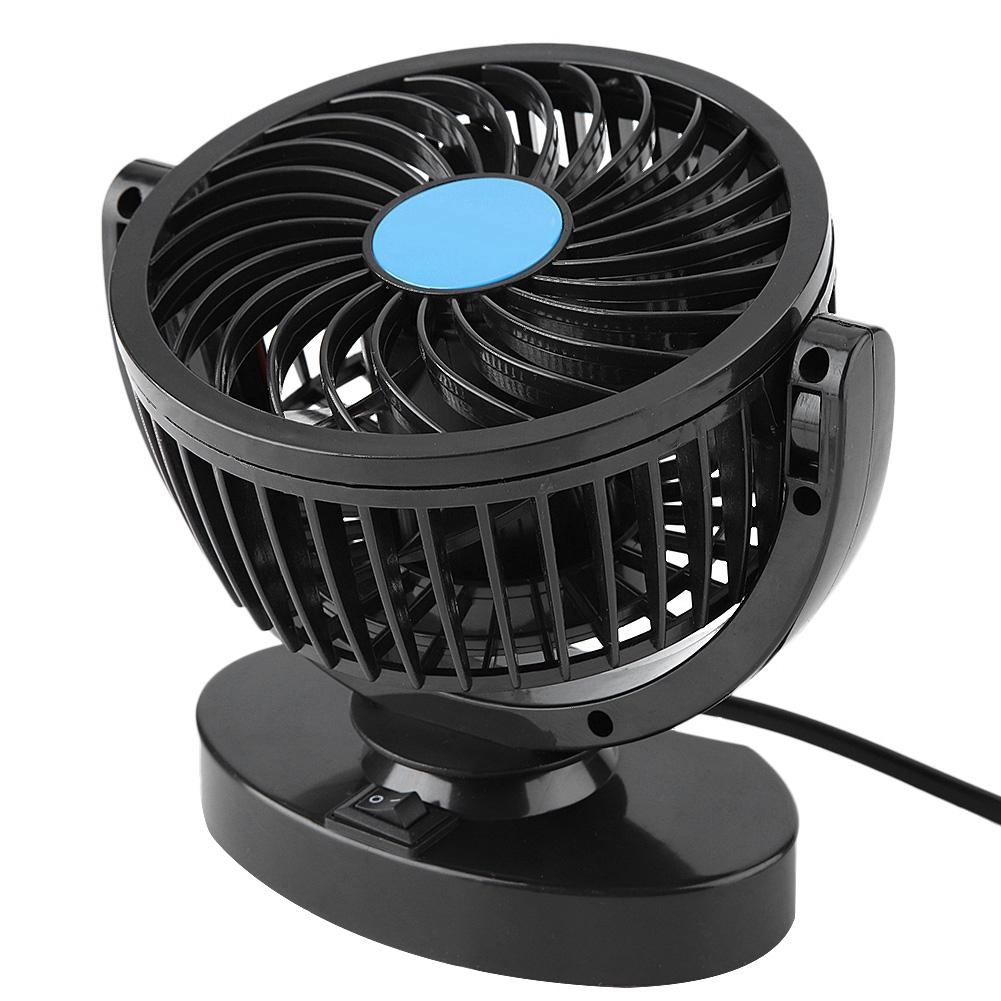 12V Portable Car Cooling Air Fan Silent Cooler