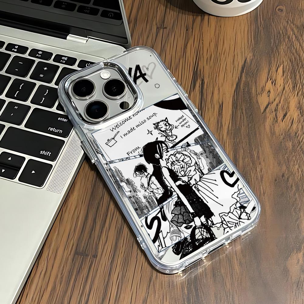 Phone Japan Anime Nanas Oosakis Case For IPhone 17 16e 16 15 14 13 12 11 Mini Pro Max X XR XSMAX 8 7 Air Plus Transparent Cover